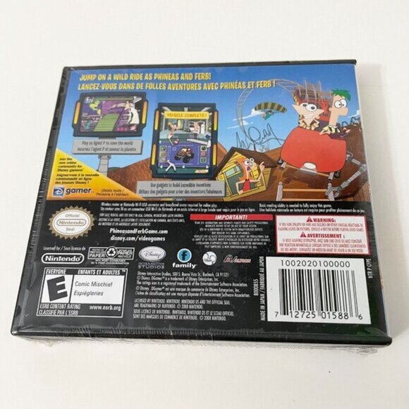 2009 Phineas and Ferb Nintendo DS Disney Video Game - Picture 4 of 14